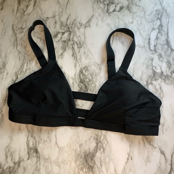 VYB Black Bikini Strap Top - Picture 2 of 6